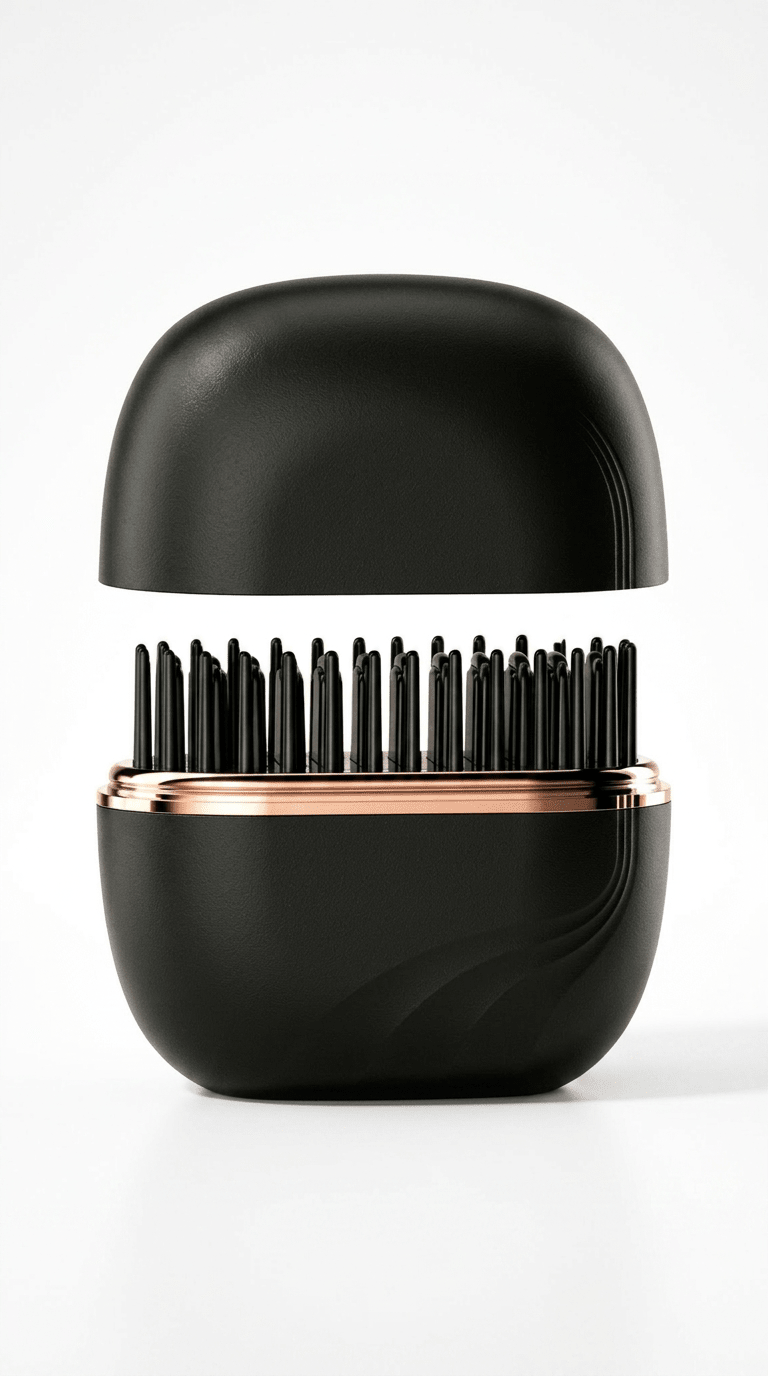 SilkFlow Mini – The Wireless Hair Straightening Comb