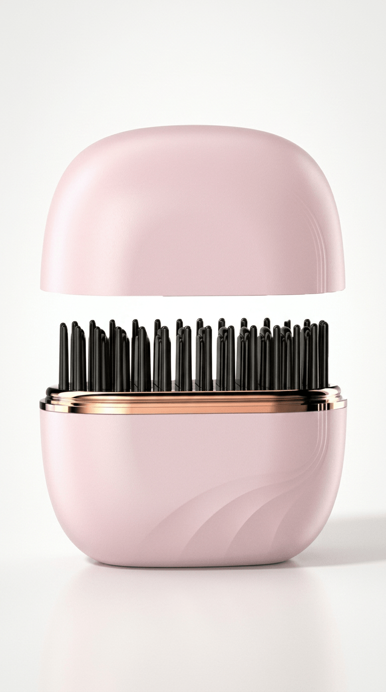 SilkFlow Mini – The Wireless Hair Straightening Comb