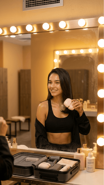 SilkFlow Mini – The Wireless Hair Straightening Comb